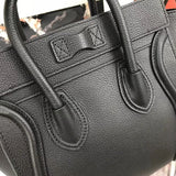 Back view of premium statement women's handbag – women's everyday handbag