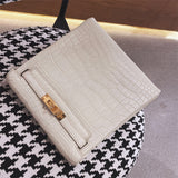 Contemporary tote bag carried on shoulder