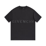 Front view of Givenchy luxury clothing with signature branding