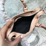 Refined Faux Leather Handbag - Versatile Everyday Design | Women's Everyday Carry Handbag #698 - alternate angle view (image 8) of designer-inspired handbag