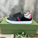 Gucci soft grey luxury sneakers view 10 classic court silhouette