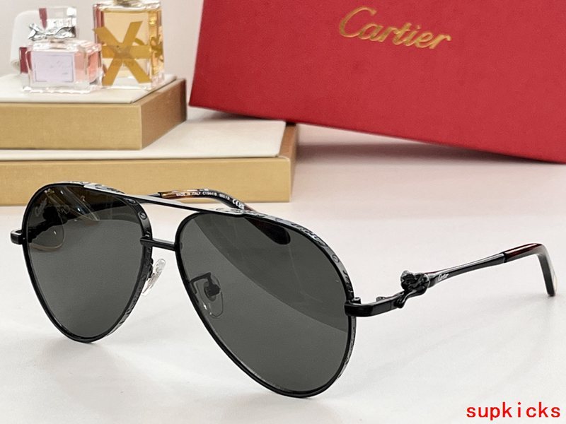 Front view of Cartier unisex sunglasses