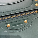 Contemporary Faux Leather Handbag - Everyday Elegance | Women's Premium Handbag #627 - styled full view (image 7) of designer-inspired handbag
