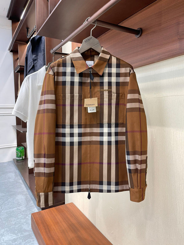 Burberry clothing side view — premium authentic designer style