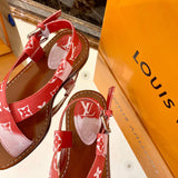 Louis Vuitton luxury shoes close-up — premium authentic designer style