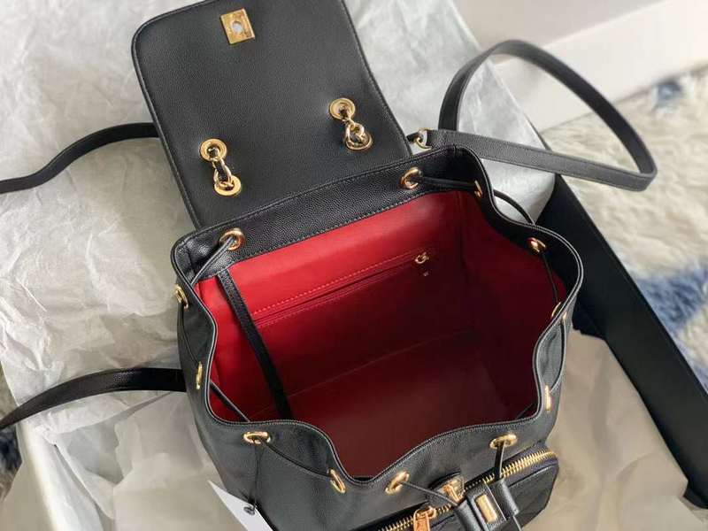 Back view of statement refined women's handbag – women's statement bag