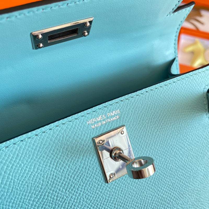 Considered bag shown from front angle