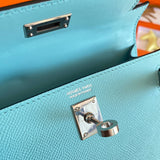 Considered bag shown from front angle
