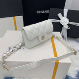 Zivas Charm Understated Luxury Designer Handbag (Refined Modern Silhouette) – Detail View