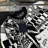 Side profile of Louis Vuitton luxury clothing with runway-inspired design