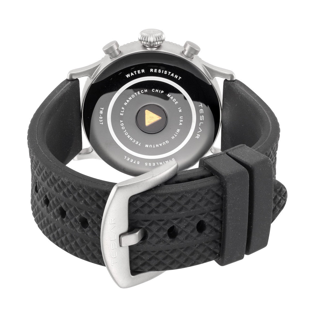 Front view of Teslar men's watch