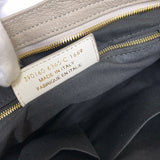 Back view of everyday-luxe elevated women's handbag – women's luxury accessory
