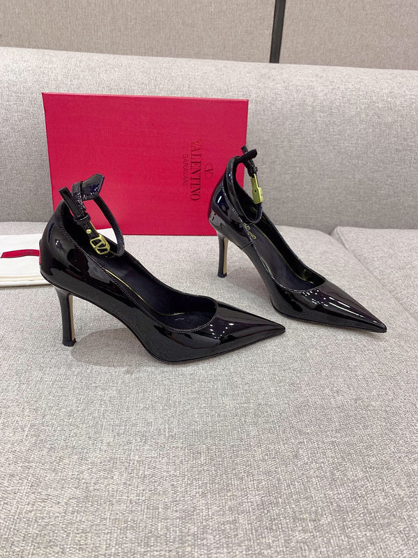Valentino Garavani luxury shoes detail shot