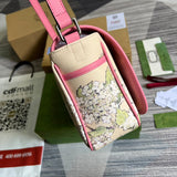 Close-up detail of graceful bag design