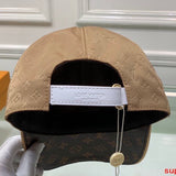 Close-up detail view of Louis Vuitton unisex cap