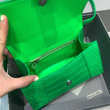 Sleek Faux Leather Handbag - Premium Craftsmanship Detailing | Women's Statement Accessory #547 - alternate angle view (image 8) of designer-inspired handbag
