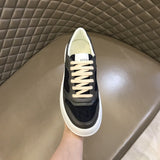 Gucci clean off-white luxury sneakers view 4 padded collar comfort