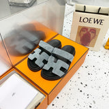 Hermès Tan Gladiator Sandals - Detail Shot of Craftsmanship