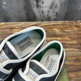 Gucci all-black luxury sneakers view 4 everyday casual design