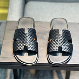 Hermes shoes Style 024 - front view, premium designer craftsmanship