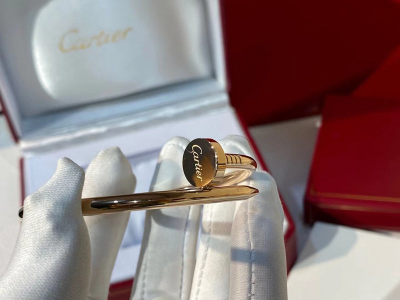 Front view of Cartier unisex jewelry piece
