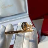 Front view of Cartier unisex jewelry piece