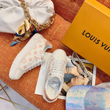 Louis Vuitton luxury shoes close-up — premium authentic designer style