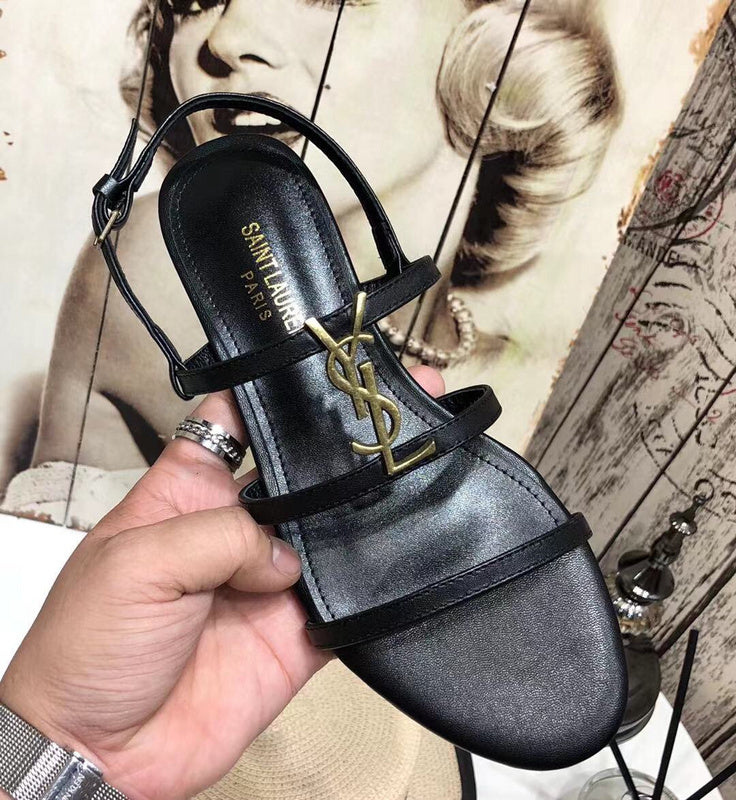 Saint Laurent shoes front view designer style