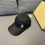 Side view of Burberry unisex cap