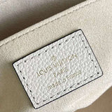 Side profile of everyday-luxe sleek women's handbag – women's luxury handbag