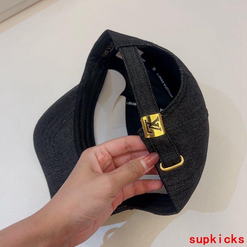 Side view of Louis Vuitton unisex cap