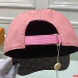 Close-up detail view of Louis Vuitton unisex cap