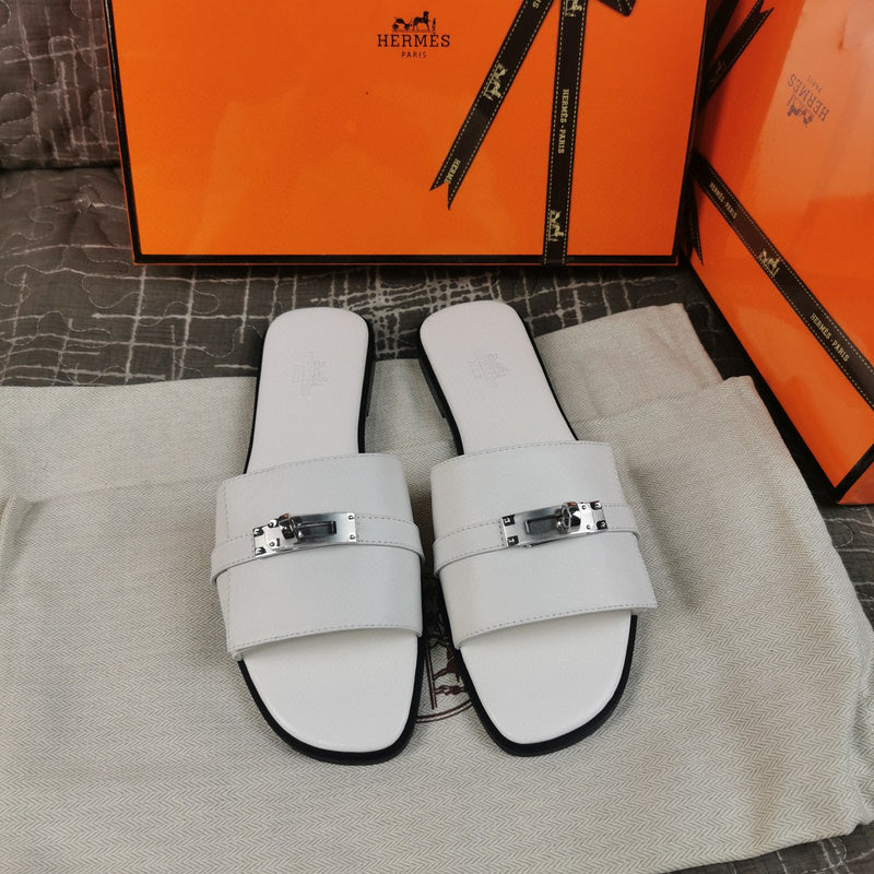 Hermes sandals Style 157 - styled lifestyle view