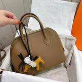 Statement bag shown from front angle