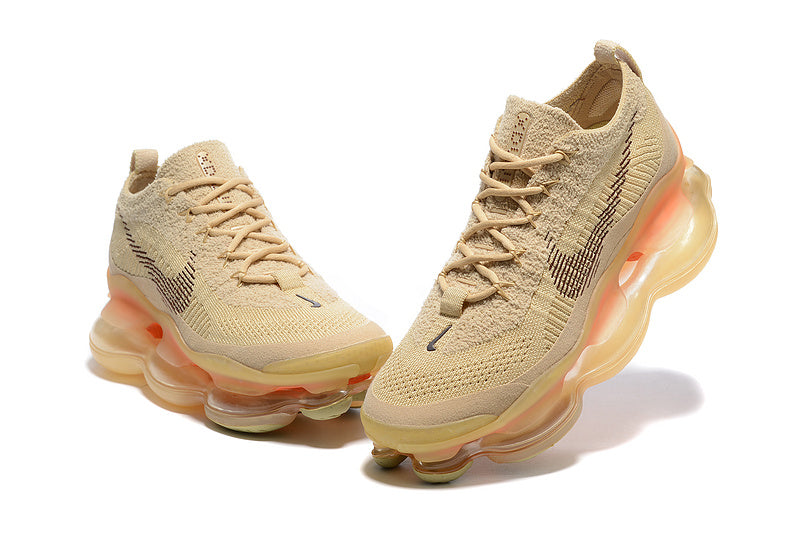 Nike stone beige luxury sneakers view 8 padded collar comfort