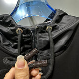Front view of Louis Vuitton luxury clothing with contemporary cut