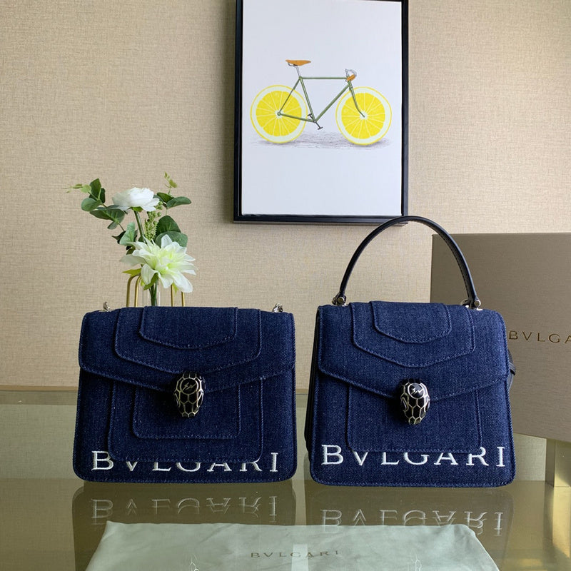 Classic Premium PU Leather Handbag - Refined Silhouette | Women's Luxury Handbag #1715 - back view (image 4) of designer-inspired handbag