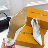 Louis Vuitton Chocolate Brown Chunky Platform Sneakers - Back View