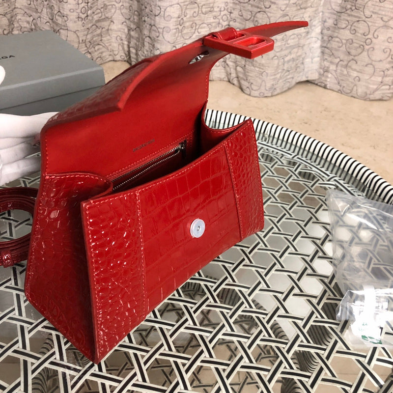 Top view of premium polished women's handbag – women's luxury accessory