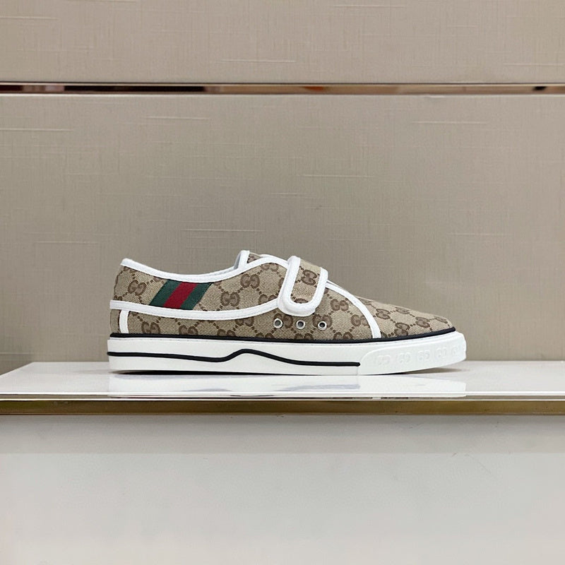 Gucci two-tone luxury sneakers view 9 streetwear statement look