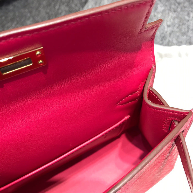 Streamlined bag shown from front angle