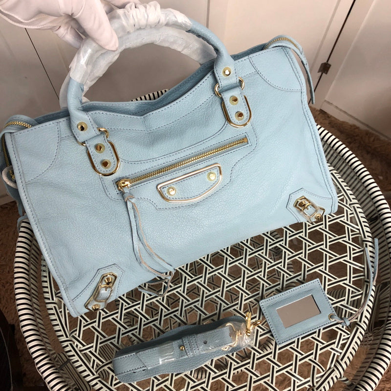 Front view of statement chic women's handbag – women's statement bag
