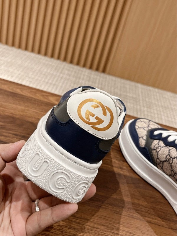 Gucci sneakers detailed view showing premium designer craftsmanship