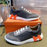Hermes shoes Style 353 - styled lifestyle view (alternate angle)