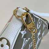 Handle and strap detail of classic modern women's handbag – women's everyday handbag