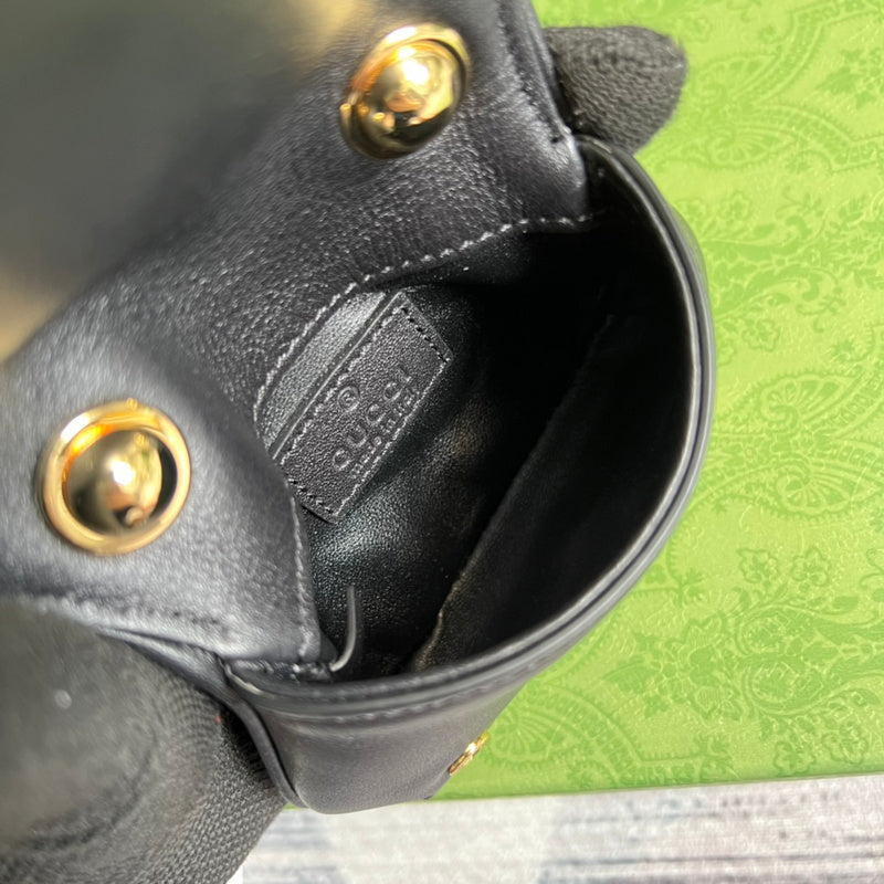Close-up detail of sleek everyday-luxe women's handbag – women's statement bag