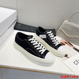 Givenchy Black Low-Top Sneakers - Heel Detail View