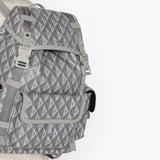 Back view of structured polished women's handbag – women's everyday handbag