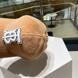 Front view of Burberry unisex cap