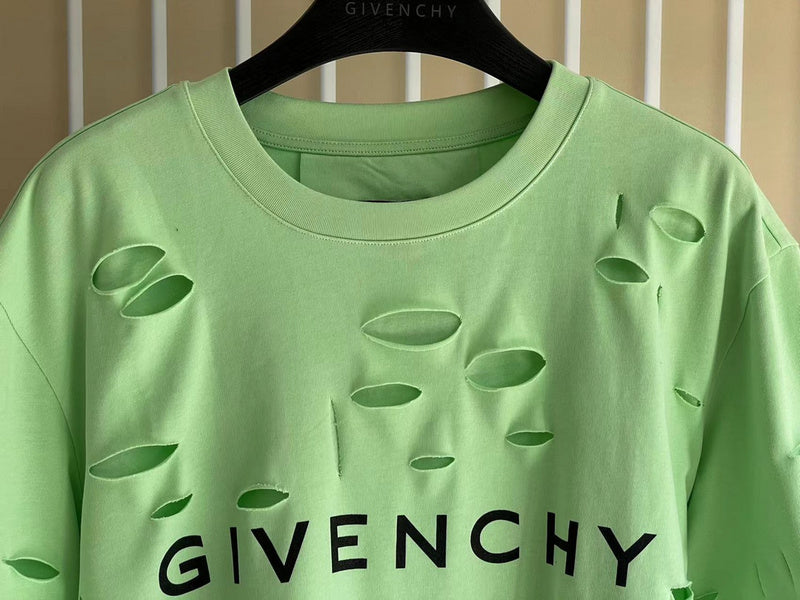 Close-up of Givenchy designer clothing craftsmanship